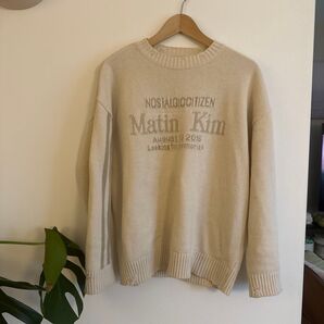 Matin Kim クルーネック セーター 今すぐ着れちゃう 韓国ファッション