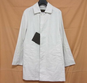 新品★MACKINTOSH★マッキントッシュ★ステンカラーコート★リネン麻★DUNOONダヌーン★38★メンズ