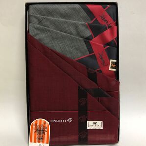 2枚セット【イヴサンローラン】【ニナリッチ】ハンカチ 綿100% 未使用 長期保管品