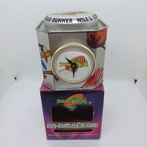 【新品・希少】SPACE JAM(スペース・ジャム) 缶クロック/CLOCK