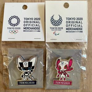 TOKYO2020 東京オリンピック 五輪ピンバッジ ミライトワ&ソメイティ