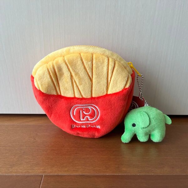 ドムドムハンバーガー どむぞうくんまんぷくマスコット付きポーチ(ポテト)