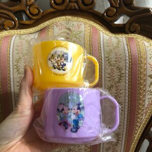 ディズニーランドホテル&ファンタジースプリングスホテルのコップです!