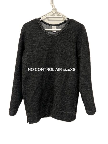 NO CONTROL AIR ウールコットンナイロンのカットソー