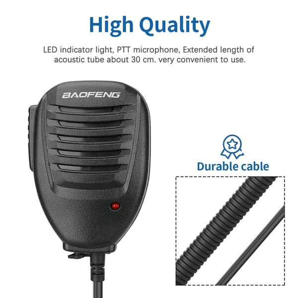 UV-5RやUV-K5などに、Baofeng スピーカーマイク