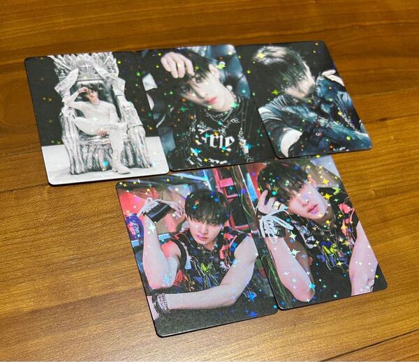 Strayk Kids STAR HOLOGRAM CARD バンチャン 5枚