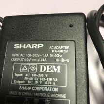 ACアダプター SHARP EA-GP3V ADP-90AB 19V 4.74A ノートパソコン用 PCパーツ 中古動作品（SHA217)_画像3