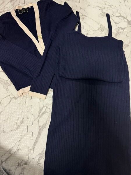 rady セットアップ ニットワンピース