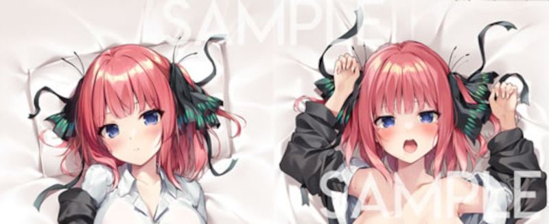 KAROMIX karory 五等分の花嫁 中野二乃 抱き枕カバー SJ有 俺の嫁!肆肆 / アクアヴェール 正規品 新品未開封 送料無料 KAROMIX karory 五等分の花嫁 中野二乃 抱き枕カバー SJ有 俺の嫁!肆肆 / アクアヴェール 正規品 新品未開封 送料無料