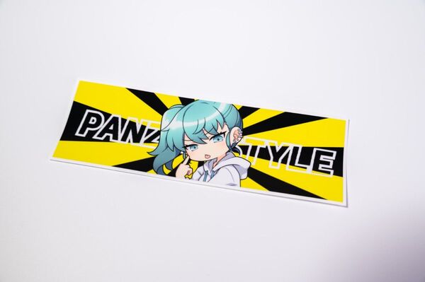 残りわずか!PANZEESTYLE ボックス F××Kステッカー 旭日旗 シャコタン