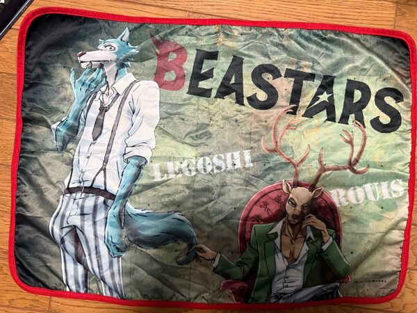 レゴシ&ルイ 描き下ろしサテンブランケット 「くじコレ BEASTARS」 A賞