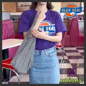 BLUE SEAL 限定 コラボ Tシャツ ウベ パープル Mサイズ