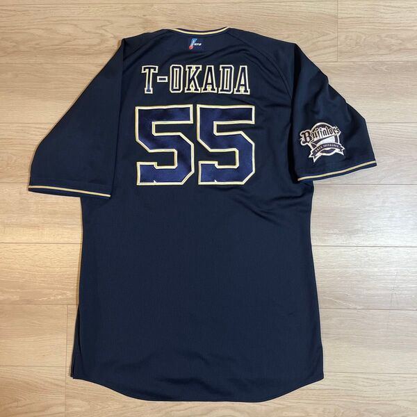 オリックスバファローズ T-岡田 オーセンティックビジターユニフォーム 2019 価格の相談可能