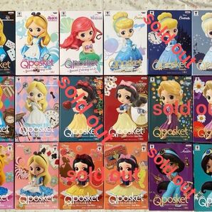 Qposket ディズニー プリンセス 11個set 初期レア
