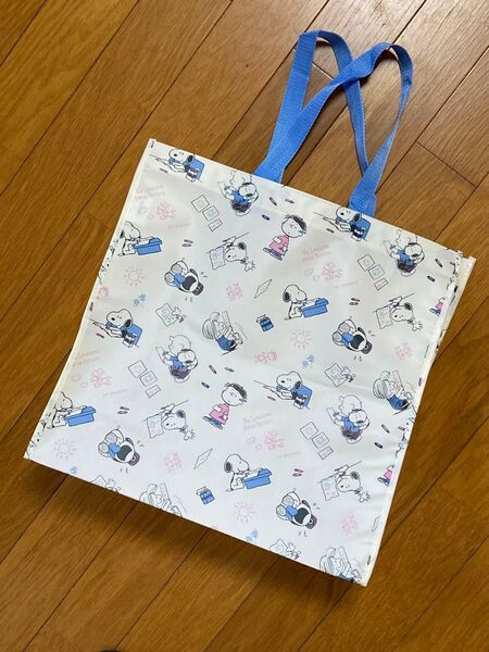 スヌーピー トートバッグ お絵描き柄 エコバッグ AOKI 新品未使用