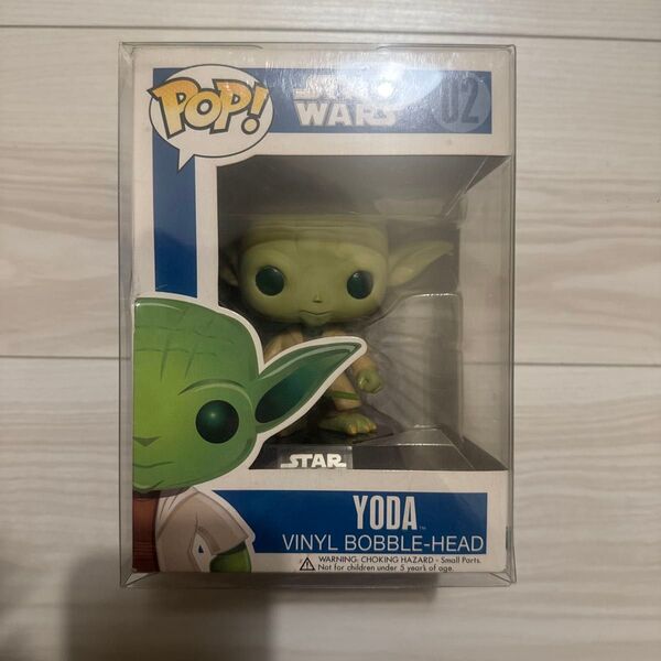 はみ出し、滲み等ペイントに関しては元々の仕様ですFUNKO POP!STAR WARヨーダ 箱焼けありますがフィギュアは美品です。
