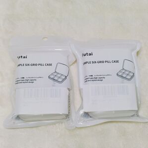 ☆新品☆Futai(フタイ) ピルケース 携帯用 小物入れ 薬 2個セット