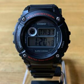 カシオ CASIO スタンダード デジタル メンズ 腕時計 W-216H-1AV ブラック