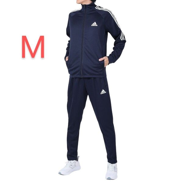 アディダス ジャージ 上下セット メンズ セレーノカット ネイビー M