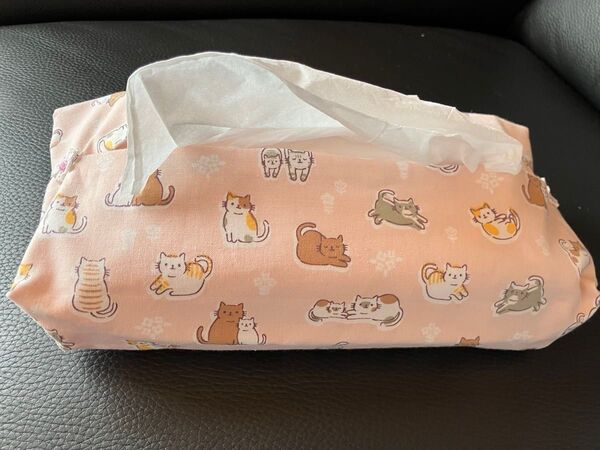 箱無しティッシュカバー ハンドメイド