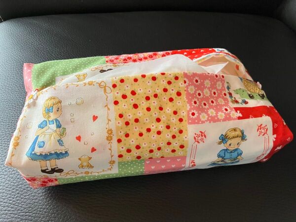 箱無しティッシュカバー ハンドメイド