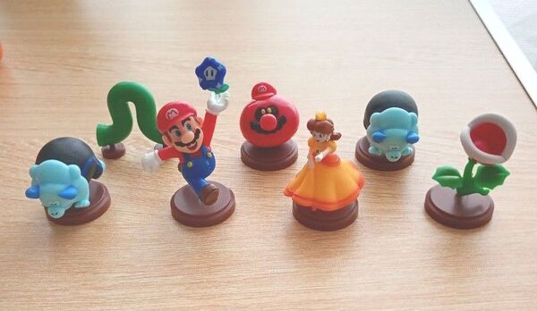 【チョコエッグ】マリオワンダー スーパーマリオ フィギュア 7体セット