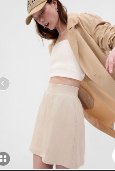 ギャップ gap ヴィンテージ ソフト GAPロゴ ミニスカート