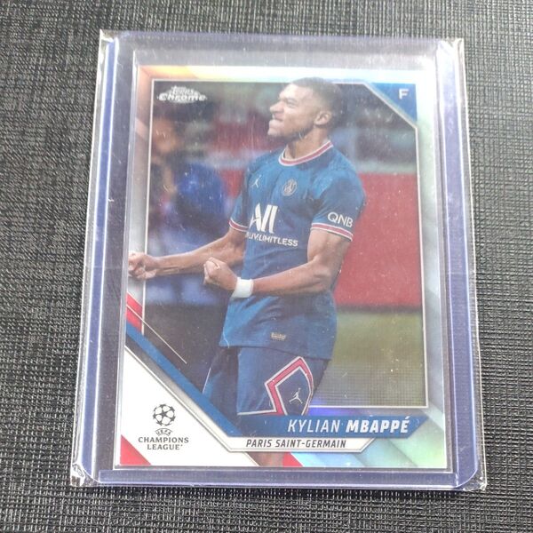 2022 Topps Chrome Refractor Kylian Mbappe PSG エムバペ フランス代表 レアル