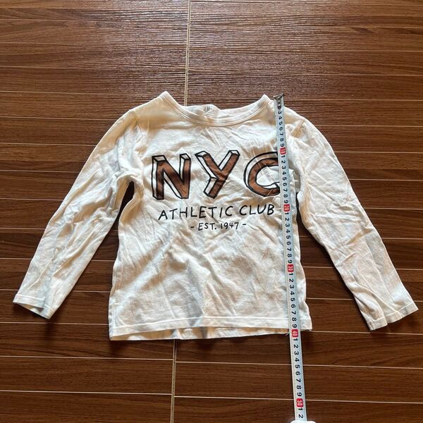 H&M キッズ 子供 4〜6y 120 130 長袖 薄手 春秋 長袖Tシャツ ロンT