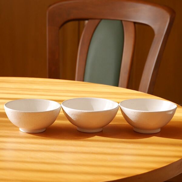 ご飯茶碗 3個 白 小さめ飯碗 小鉢 ボウル おしゃれ 食器 陶器