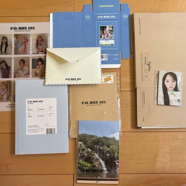 kep1er P.O.BOX 中身のみ トレカ 欠品無し グッズセット