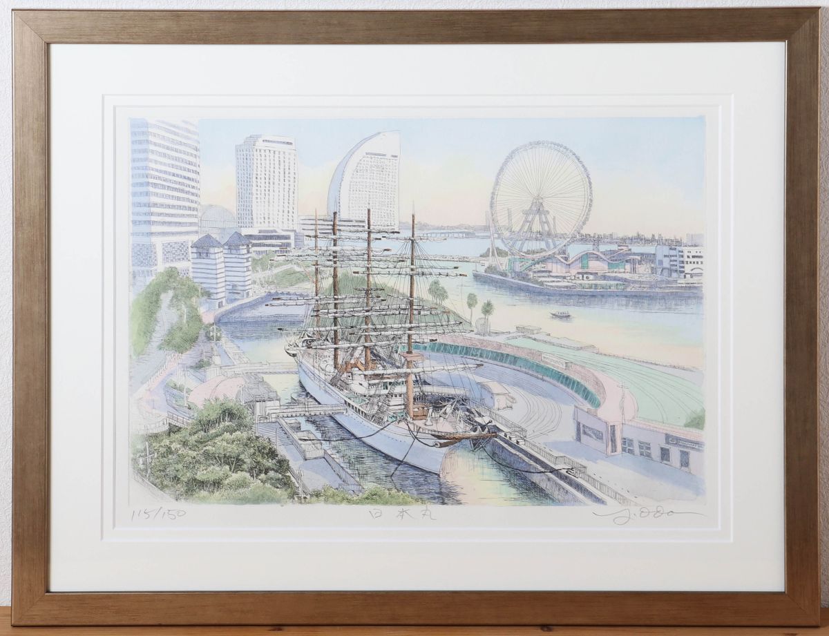 Yahoo!オークション -「織田義郎」(銅版画、エッチング) (版画 Yahoo!オークション -「織田義郎」(銅版画、エッチング) (版画