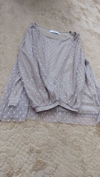 MARBLEWALTZ レースドットカットソー