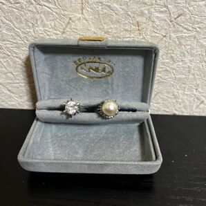 指輪 リング パール ジルコニア