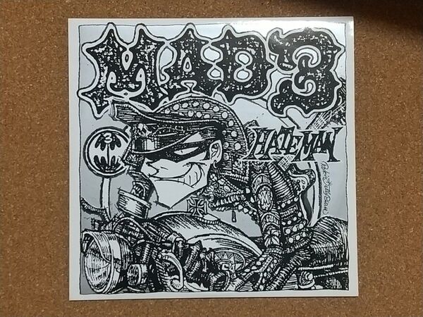 ◆国内500枚 限定プレス デッドストック 廃盤◆未使用 10インチレコード◆MAD3◆HATEMAN◆ガレージインスト◆
