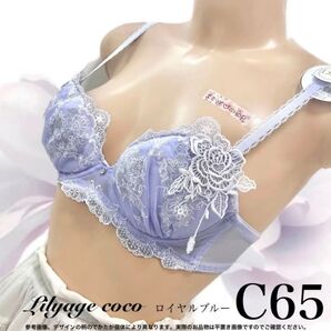 定価3190円【ロイヤルブルー】C65 ブラジャー
