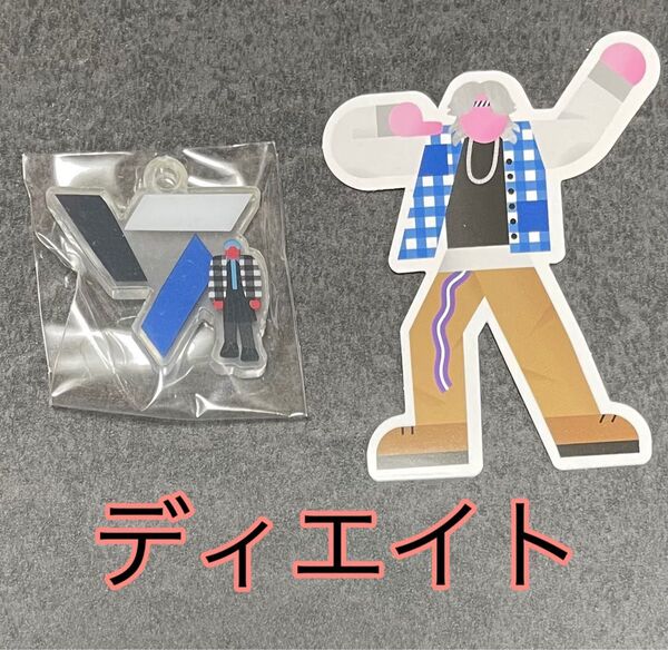 【ディエイト】seventeen ベストアルバム 17 IS RIGHT HERE deluxe キーリング ステッカー