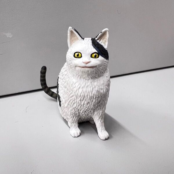 めーちっさい スマイル猫フィギュア