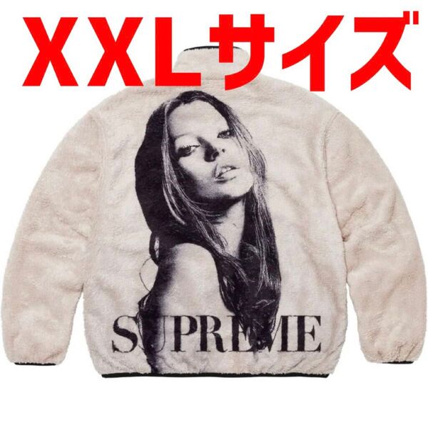 Supreme Kate Moss Fleece Jacket Natural シュプリーム ケイトモス フリース XXL