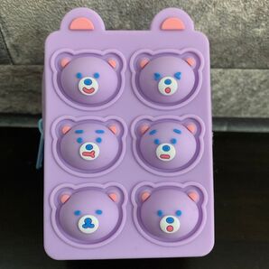 プッシュポップ ポーチ くま