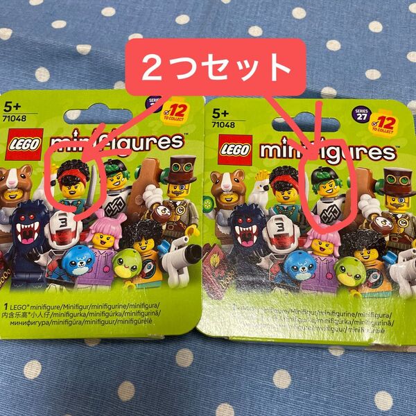 LEGO minifigures ミニフィギュア27 2体セット