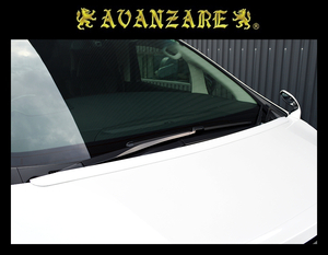 Avanzare ♪ 30 Alphard поздно ♪ Spoiler Bonnet Airo (сделано PVC)