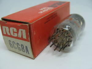 真空管 RCA 6CG8A 箱入り 3ヶ月保証 #006