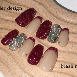 オーダー制 emena フラッシュ フレンチガーリー 埋めつくし ちゅるん ワンホン 韓国 リボン ギャル