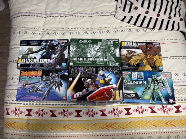ガンプラ6点まとめ売り