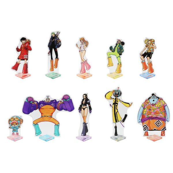 ワンピース ONE PIECE アクリルフィギュア 10体セット エッグヘッド アクスタ アクリルスタンド
