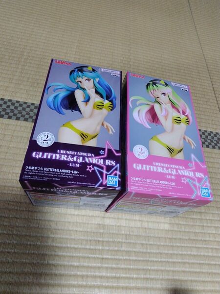新品未開封 GLITTER&GLAMOURS LUM うる星やつら ラム A B 2種セット hiro