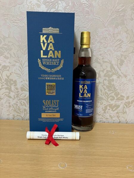 ●週末特売 カバラン ソリスト ヴィーニョB シングルカスクストレングス【並行輸入/箱付き】700ml (Alc56.3度) 1本