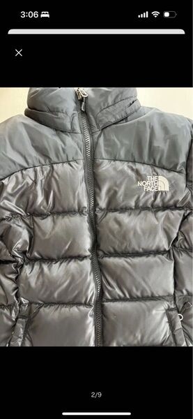 ダウンジャケット ノースフェイス THE NORTH FACE ヌプシ ブラック 男女共用 700FP ヌプシ ダウン