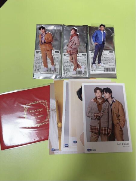 KristSingto GMMTV展示会 グッズ アクスタ等